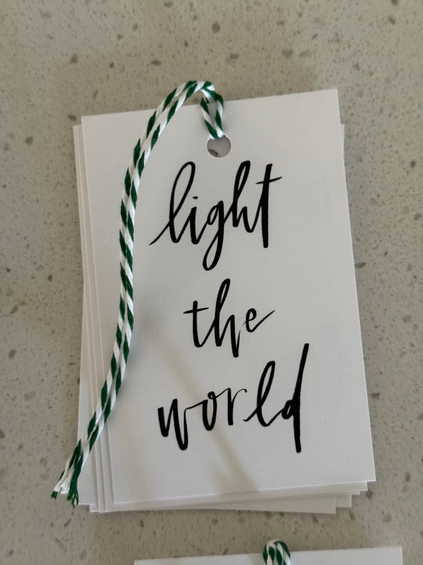 Christmas tags