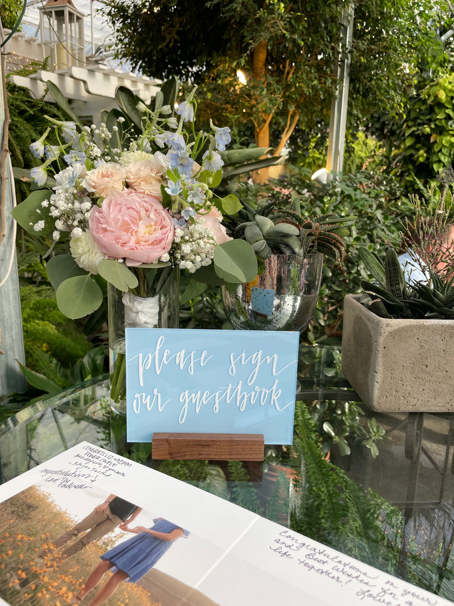 Welcome Wedding Acrylic Sign